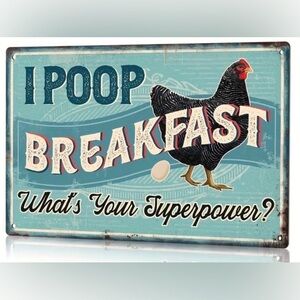 New Metal Sign (8x12”)